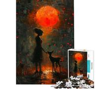 Puzzle da 1000 pezzi per ragazzi splendido paesaggio al tramonto ideale per adulti antistress difficile perfetto come regalo di Natale o compleanno (dimensioni 50x75cm)