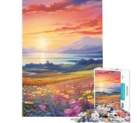 Puzzle da 1000 pezzi per ragazzi splendido paesaggio naturale ideale per compleanni e Natale Gioco difficile per tutta la famiglia adatto a ragazzi dai 14 anni in su (38x52cm)