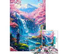 Puzzle da 1000 pezzi per ragazzi splendido puzzle paesaggistico per adulti giocattolo fai da te analisi e logica gioco stimolante regalo (dimensioni 38x26cm)