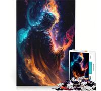 Puzzle da 1000 pezzi per ragazzi Star God gioco impossibile sfida difficile regalo per amici e familiari 38x52cm