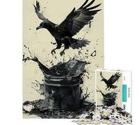 Puzzle da 1000 pezzi per ragazzi stile Eagle Ink ideale per compleanni e Natale Migliora la memoria Gioco impossibile adatto a persone dai 14 anni in su (38x52cm)