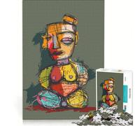 Puzzle da 1000 pezzi per ragazzi stile Venus Basquiat gioco educativo regalo di compleanno collezione d'artista belle arti 38x26cm