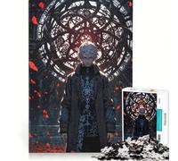 Puzzle da 1000 pezzi per ragazzi: Stregone mistico in un tempio antico giocattolo fai-da-te migliora la memoria collezione d'artista belle arti 38x26cm
