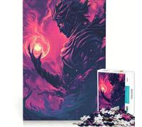 Puzzle da 1000 pezzi per ragazzi, Stregone Oscuro con Sfera del Potere, Giocattolo Antistress, Per Divertimento in Famiglia, Regalo per Amici e Familiari 38x26cm