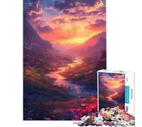 Puzzle da 1000 pezzi per ragazzi Sunset Valley of Eternia ideale per compleanni Natale e divertimento in famiglia Un gioco impossibile per ragazzi dai 14 anni in su 38x26cm