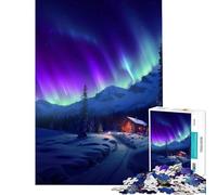 Puzzle da 1000 pezzi per ragazzi "Sussurri d'inverno" giocattoli educativi rompicapo per tutta la famiglia regalo per compleanni (dimensioni 50x75cm)