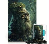 Puzzle da 1000 pezzi per ragazzi, tema Albero, Spirito Guardiano, gioco di squadra, concentrazione, divertimento, svago, decorazione natalizia da parete (50x75cm)