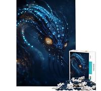 Puzzle da 1000 pezzi per ragazzi tema alieni degli abissi marini Un gioco avvincente per coltivare la pazienza e rilassarsi ideale per allenare la velocità manuale e come regalo (dimensioni 38x52cm)