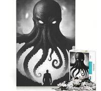 Puzzle da 1000 pezzi per ragazzi, tema Cthulhu e i suoi miti, ideale per rilassarsi, divertirsi a casa, compleanno e Natale 38x26cm