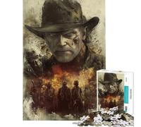 Puzzle da 1000 pezzi per ragazzi tema Dead Island e Riptide gioco per famiglie taglio di precisione antistress regalo (dimensioni 38x26cm)