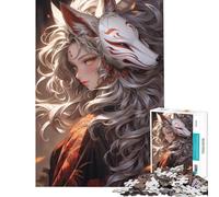 Puzzle da 1000 pezzi per ragazzi tema fantasy samurai e cameriera ideale per compleanni Natale e divertimento in famiglia Gioco impossibile per maggiori di 14 anni 50x75cm