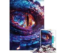 Puzzle da 1000 pezzi per ragazzi tema galassia e drago cosmico gioco per famiglie sfida per l'intelligenza giocattolo avvincente regalo per il Secret Santa migliora la memoria (dimensioni 38x26cm)