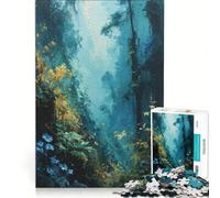 Puzzle da 1000 pezzi per ragazzi tema giungla giochi per famiglie taglio di precisione compleanno e Natale 38x26cm