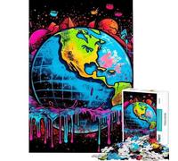 Puzzle da 1000 pezzi per ragazzi tema "La Terra fragile" di Tellus ideale per adulti e per rilassarsi in famiglia perfetto per compleanni e Natale (dimensioni 38x52cm)