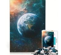 Puzzle da 1000 pezzi per ragazzi, tema "La Terra meravigliosa", giochi per tutta la famiglia, stimola la memoria, con poster e foglio di curiosità abbinati 50x75cm