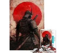 Puzzle da 1000 pezzi per ragazzi tema "La vigilanza dei samurai" Gioco educativo per tutta la famiglia regalo divertente per compleanno (dimensioni 75x50cm)