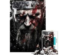 Puzzle da 1000 pezzi per ragazzi tema mitologia norrena ideale per compleanni e Natale Un'opera d'arte un gioco impossibile per ragazzi dai 14 anni in su (38x26cm)