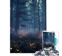 Puzzle da 1000 pezzi per ragazzi tema Notte degli Spiriti della Foresta ideale per compleanni e Natale Migliora la memoria Gioco impossibile adatto a persone dai 14 anni in su (38x52cm)