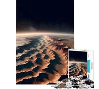Puzzle da 1000 pezzi per ragazzi tema Pianeta Marte Spazio Sfida per l'intelligenza e il cervello Giocattolo avvincente Gioco educativo Difficile Ottimo regalo (Dimensioni 38x26cm)