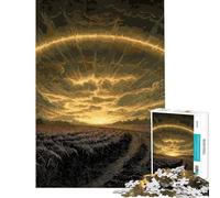 Puzzle da 1000 pezzi per ragazzi tema prateria e natura Giochi divertenti per adolescenti analisi e logica compleanno e Natale (dimensioni 38x52cm)