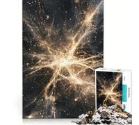 Puzzle da 1000 pezzi per ragazzi, tema "Ragnatela cosmica", arte astratta, gioco educativo, rilassante e stimolante, sfida unica 38x26cm