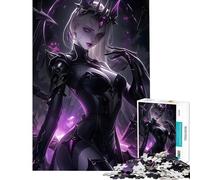 Puzzle da 1000 pezzi per ragazzi tema Regina delle Tenebre Gotiche Divertimento a casa attività per tutta la famiglia gioco pratico adatto a partire dai 14 anni (38x52cm)