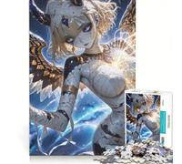 Puzzle da 1000 pezzi per ragazzi, tema spazio astrale, mummia, giocattolo fai da te, decorazione da parete, con pezzi completamente ad incastro di forme casuali 50x75cm