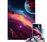 Puzzle da 1000 pezzi per ragazzi tema Spazio Profondo Viola ideale per compleanni e Natale per divertimento in famiglia Giocattolo educativo adatto a persone dai 14 anni in su (38x52cm)