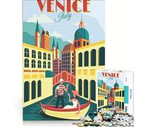 Puzzle da 1000 pezzi per ragazzi tema Venezia Italia ideale per viaggi relax e attività divertenti da fare a casa Un regalo perfetto per gli appassionati di videogiochi 38x52cm