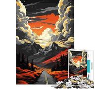 Puzzle da 1000 pezzi per ragazzi tema "Verso la libertà nella natura" ideale per compleanni e decorazioni natalizie da appendere al muro Gioco educativo per ragazzi dai 14 anni in su (38x52cm)