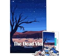 Puzzle da 1000 pezzi per ragazzi The Dead Vlei Namibia di notte Gioco interattivo ed educativo Regalo per il Secret Santa Ideale per passare il tempo durante le vacanze (dimensioni 75x50cm)