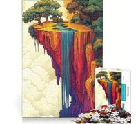 Puzzle da 1000 pezzi per ragazzi The Edge of Eternity giocattolo educativo decorazione per la casa compleanni e occasioni speciali 38x52cm