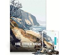 Puzzle da 1000 pezzi per ragazzi The Otter Trail Sudafrica con grafica accattivante ideale per comporre puzzle decorativi stimolare la mente giocare durante il tempo libero e creare un divertente