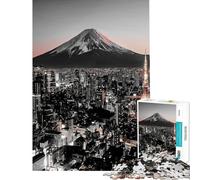 Puzzle da 1000 pezzi per ragazzi Tokyo al tramonto Gioco divertente decorazione perfetta idea regalo per tutta la famiglia (dimensioni 38x52cm)