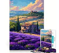 Puzzle da 1000 pezzi per ragazzi, Toscana, Italia, Pixel Art, Taglio preciso, Gioco divertente, Relax, Regalo di compleanno (38x52cm)