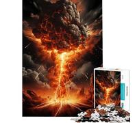 Puzzle da 1000 pezzi per ragazzi "Total Destruction" sfida impegnativa da completare gioco educativo da parete per ragazzi dai 14 anni in su (38x52cm)