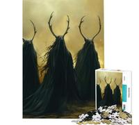 Puzzle da 1000 pezzi per ragazzi Tre Druidi Erranti Giocattolo Educativo Giochi didattici Decorazione da parete Regalo di compleanno (Dimensioni 38x26cm)