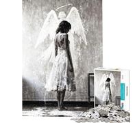 Puzzle da 1000 pezzi per ragazzi Un mortale incontra l'angelico Gioco educativo stimolante per la mente Un'opera d'arte (dimensioni 38x52cm)