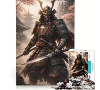 Puzzle da 1000 pezzi per ragazzi: Un Samurai senza paura, gioco educativo, divertente antistress, collezione d'artista, belle arti 38x26cm
