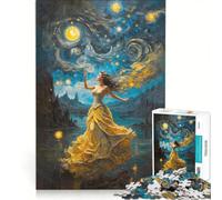 Puzzle da 1000 pezzi per ragazzi "Una sinfonia solista in zafferano", giocattolo educativo, per divertimento in famiglia, adatto come decorazione da scrivania 50x75cm