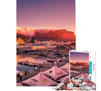 Puzzle da 1000 pezzi per ragazzi V+A Waterfront Cape Town Puzzle per ragazzi Giochi per famiglie Migliora la memoria Gioco stimolante Regalo (Dimensioni 38x26cm)