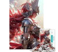 Puzzle da 1000 pezzi per ragazzi Valchiria Angelo Guerriero Sfida educativa Decorazione da parete Gioco rilassante per ragazzi dai 14 anni in su (50x75cm)
