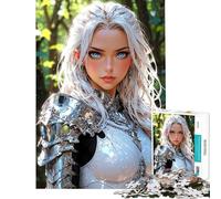 Puzzle da 1000 pezzi per ragazzi Valenti Paladino della Città d'Argento Puzzle per adulti Giochi rilassanti Migliora la memoria Attività divertenti a casa (Dimensioni 38x52cm)