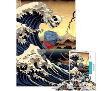 Puzzle da 1000 pezzi per ragazzi vela samurai vendetta puzzle per adulti giocattolo fai da te corsa di velocità manuale offerta come regalo per tutta la famiglia (dimensioni 50x75cm)