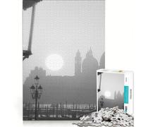 Puzzle da 1000 pezzi per ragazzi Venezia giochi rilassanti attività divertenti da fare a casa ottimo regalo per gli appassionati di videogiochi 38x26cm