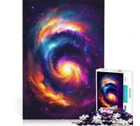 Puzzle da 1000 pezzi per ragazzi Via Lattea Galassia Spazio Giochi educativi Assemblaggio di modelli Collezione d'artista Belle Arti 38x26cm