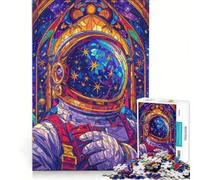 Puzzle da 1000 pezzi per ragazzi, Viaggiatore Cosmico, Gioco Educativo, Interazione Genitore-Figlio, Ideale come Regalo 38x52cm