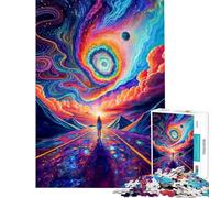 Puzzle da 1000 pezzi per ragazzi: Viaggio nel cosmo Puzzle per ragazzi gioco pratico di assemblaggio regalo per amici e familiari (dimensioni 38x26cm)