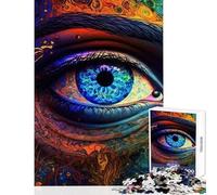 Puzzle da 1000 pezzi per ragazzi Viaggio nel Terzo Occhio giochi rilassanti che migliorano la memoria giocattoli decorativi per la casa ideali per compleanni e Natale (38x26cm)