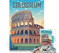 Puzzle da 1000 pezzi per ragazzi: Viaggio nell'antica Roma Gioco rilassante Sfida impegnativa Collezione d'artista Belle Arti 38x26cm